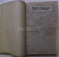 1916 A Pesti Hírlap augusztusi számai keménykötésben jó állapotban a háború híreivel