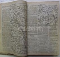 1916 A Pesti Hírlap augusztusi számai keménykötésben jó állapotban a háború híreivel