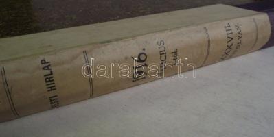 1916 A Pesti Hírlap márciusi számai keménykötésben jó állapotban a háború híreivel