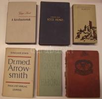Nagy régi és új könyvtétel sok jobb kiadással, szép kötéssel nagyrészt jó minőségben. kb 40 db