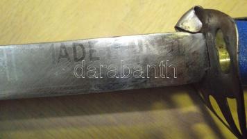 Régi maratott pengéjű indiai kard hüvellyel / Old Indian sword 95 cm