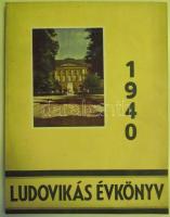 1940 Ludovikás Évkönyv jó állapotban 87p sok színes képpel és ábrával