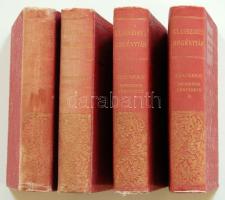 18 db igényes magyar és külföldi szépirodalmi mű háború előtti kiadásban jó minőségű egészvászon köt...