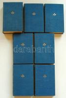 18 db igényes magyar és külföldi szépirodalmi mű háború előtti kiadásban jó minőségű egészvászon köt...