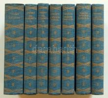 18 db igényes magyar és külföldi szépirodalmi mű háború előtti kiadásban jó minőségű egészvászon köt...