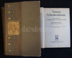 Tolnai Világlexikona 1,2,3,4. kötetek Magyar Ker. Közlöny Hírlap és könyvkiadó Vállalat kiadása, Bud...