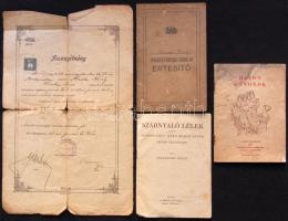 cca 1930-1946 Okmány hagyaték tétel némi filatéliával sok frontról küldött levéllel, fotóval összese...