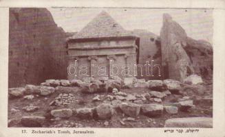 Jerusalem Zachariah´s tomb