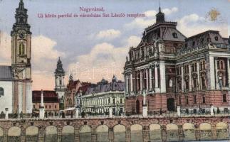 Nagyvárad Town hall and St László church (EK)