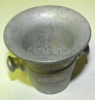 Régi fém minimozsár törő nélkül