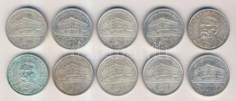 1992-94. 200Ft Ag "MNB" (10x) T:2,3
