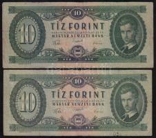 1957. 10Ft (4x) T:III