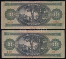 1957. 10Ft (4x) T:III