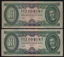 1957. 10Ft (4x) T:III