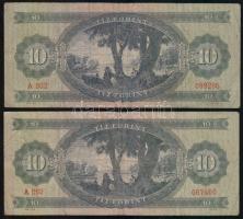 1960. 10Ft (4x) T:III