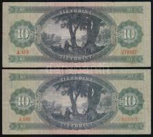 1957. 10Ft + 1960. 10Ft + 1962. 10Ft (5x) T:II,III