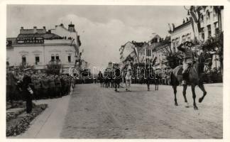 Kolozsvár entry of the Hungarian troops, Horthy photo