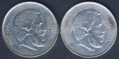 1947. 5Ft Ag (2x) "Kossuth" T:3+ ph.