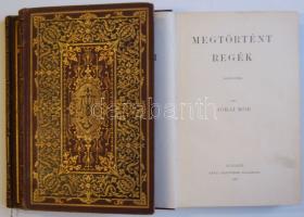 Jókai Mór: Nemzeti díszkiadás 3 kötet, Megtörtént regék, Napraforgók, Még egy csokrot, Bp., 1897 Rév...