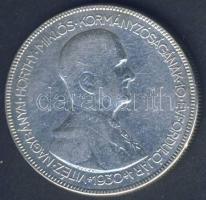 1930. 5P Ag "Horthy jobbra" T:3 ph.