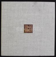 1968. Névre szóló Állami Építéstervezési emlékplakett Ábrahám Kálmán Építésügyi és Városfejlesztési miniszter-helyettes aláírásával, könyvformájú adományozói dísztokban! T:1