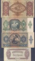 11db főleg klf magyar bankjegy a pengő időszakból, közte sorszámkövetéssel is! T:vegyes