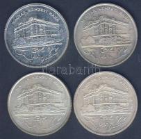 192-93. 200Ft Ag "MNB" (4x) T:2+,2,3