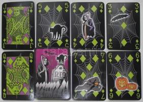 Horror mintájú francia kártya pakli