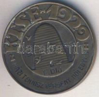 1929. Budapest Székesfőváros Takarékpénztár Tisztviselőinek Egyesülete II. díjérme (1938-as adományo...