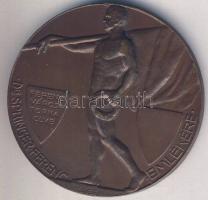 ~1930. Dr. Springer Ferenc az FTC alapítójának Br emlékérme Szign.:Berán Lajos T:2