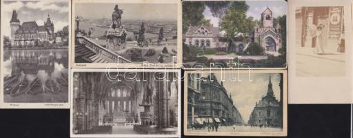 30 db régi Budapest képeslap vegyes minőségben / 30 Budapest cards