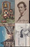 Rendkívül tartalmas régi képeslap tétel: 21 db vegyes lap nagyrészt a Történelmi Magyarország területeiről, továbbá lithokkal és más érdekességekkel, jó minőségben / 21 mixed but good quality cards