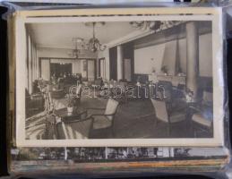 93 db vegyes, modern városképes lap és egy Kiskunfélegyháza leporello / 93 mixed town-view cards + a Kiskunfélegyháza leporello