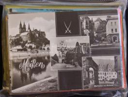 83 db vegyes, modern postatiszta városképes lap / 83 mixed, unused town-view cards