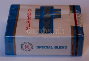 Bontatlan doboz Pannonia cigaretta a Pannonia Szálloda és Vendéglátó Vállalat részére