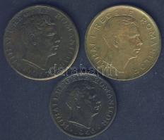 Románia 1945-1947. 200L, 2000L, 10000L T:2-,3