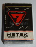 Bontatlan csomag Hetek cigaretta