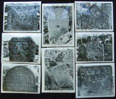 11 db fotó zsidó temetőkről / Photos of jewish cemetaries 16x21 cm