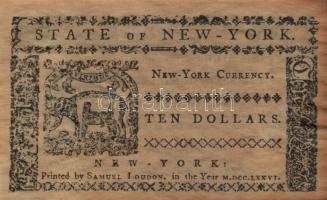 USA 1773-1862. 9db klf bankjegy hamisítványa! T:vegyes