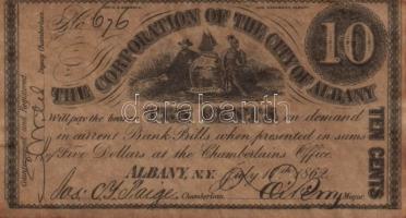 USA 1773-1862. 9db klf bankjegy hamisítványa! T:vegyes