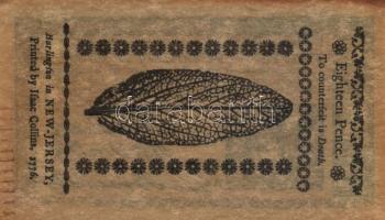 USA 1773-1862. 9db klf bankjegy hamisítványa! T:vegyes