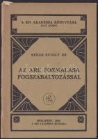 1941 Dr. Rehák Rudolf: Az arc formálása fogszabályozással, Kis Akadémia kiadása, Bp.