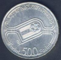 1981. 500Ft Ag "Labdarúgó VB" T:BU