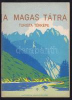 1965 Magas-Tátra turista térképe