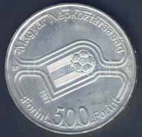 1981. 500Ft Ag "Labdarúgó VB" T:BU