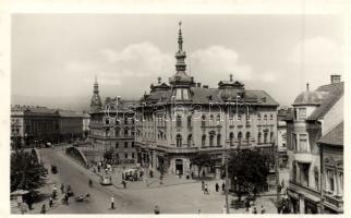 Kolozsvár Széchenyi street with the shop Artur Heilper