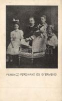Franz Ferdinand with his children