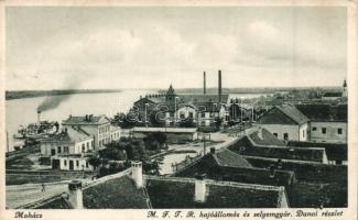 Mohács MFTR Hajóállomás és selyemgyár