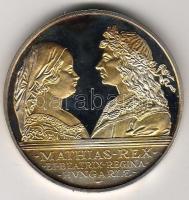 1990. "Mátyás király" 2x500Ft ezüst, díszdobozban T:PP!