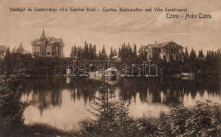 Tátra Csorba-tó with restaurant and Villa Szentiványi